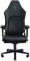 RAZER Iskur V2 Gaming Chair, High Density Foam Cushions, EPU Leather, 4D Armrests, 136kg Max Weight, Swivels & Responds, Reactive Seat Tilt & Up to 152° Recline, Black | RZ38-04900200-R3G1