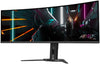 Gigabyte Aorus CO49DQ Gaming Monitor, 49" DQHD OLED Display, 144Hz Refresh Rate, 0.03ms (GtG) Response Time, OSD Sidekick, Black Equalizer, KVM, 6 Axis Color Control, Black | CO49DQ EK1